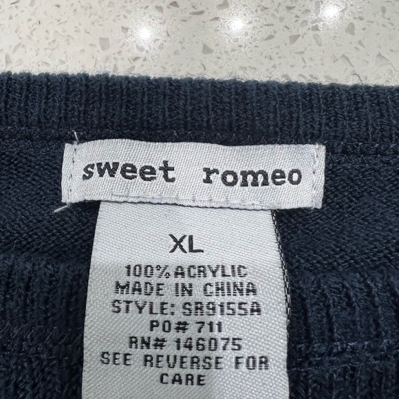 Size XL Sweet Romeo Sweater - Picture 2 of 4